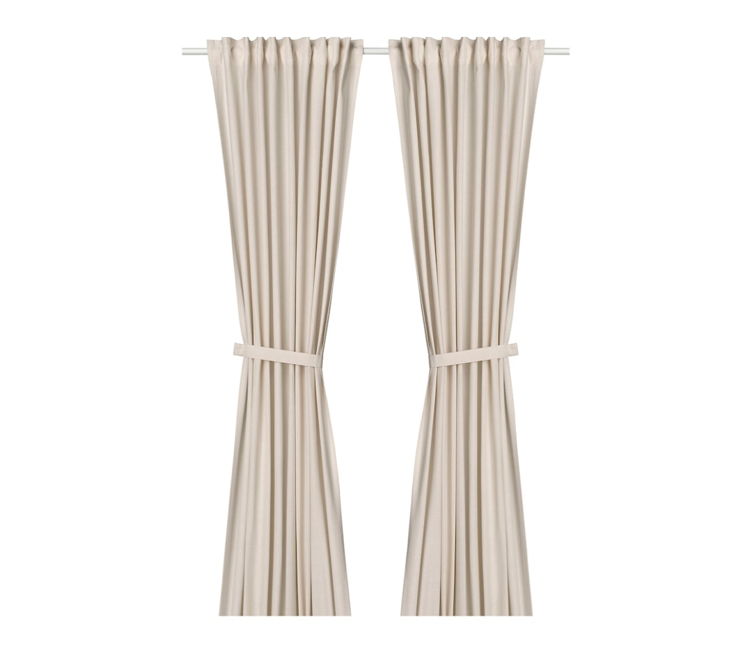 55 x 98" curtains
