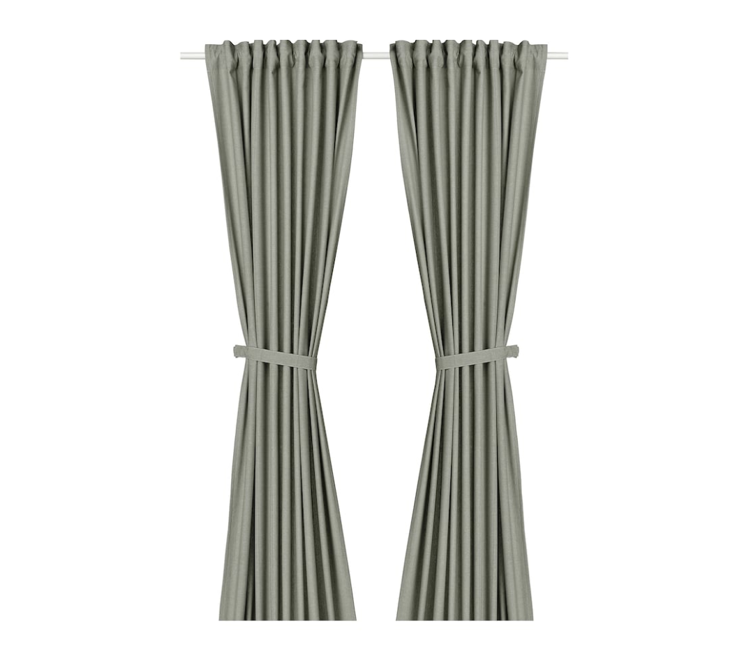 55 x 98" curtains