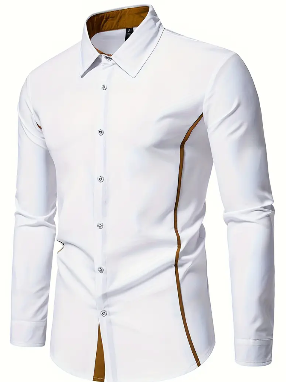 Men's casual long sleeve shirt