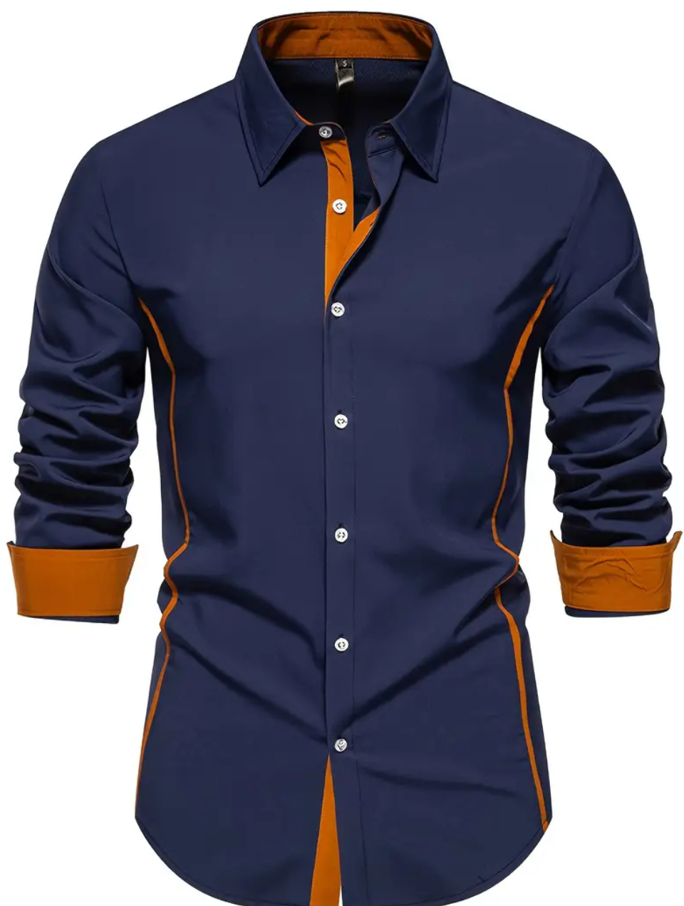 Men's casual long sleeve shirt