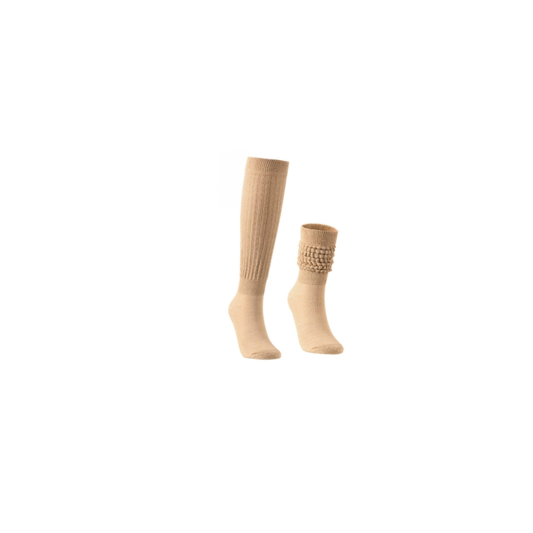 Long scrunchie socks
