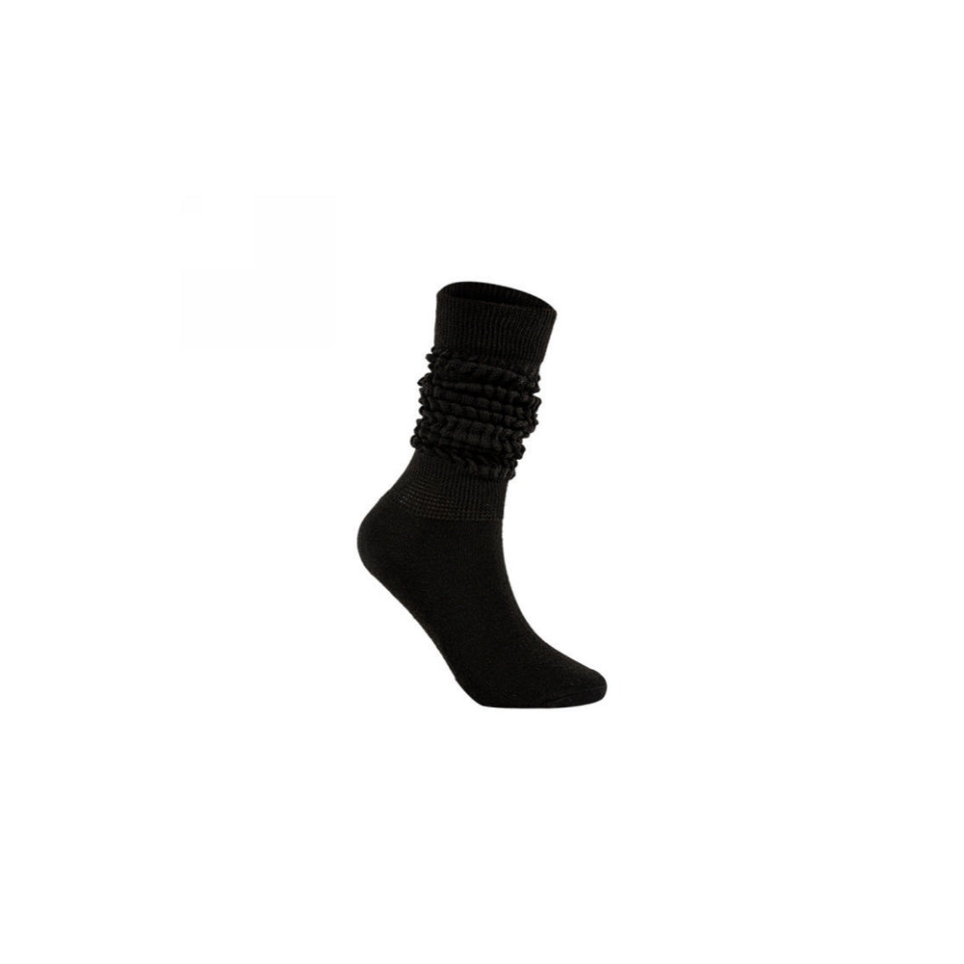 Long scrunchie socks
