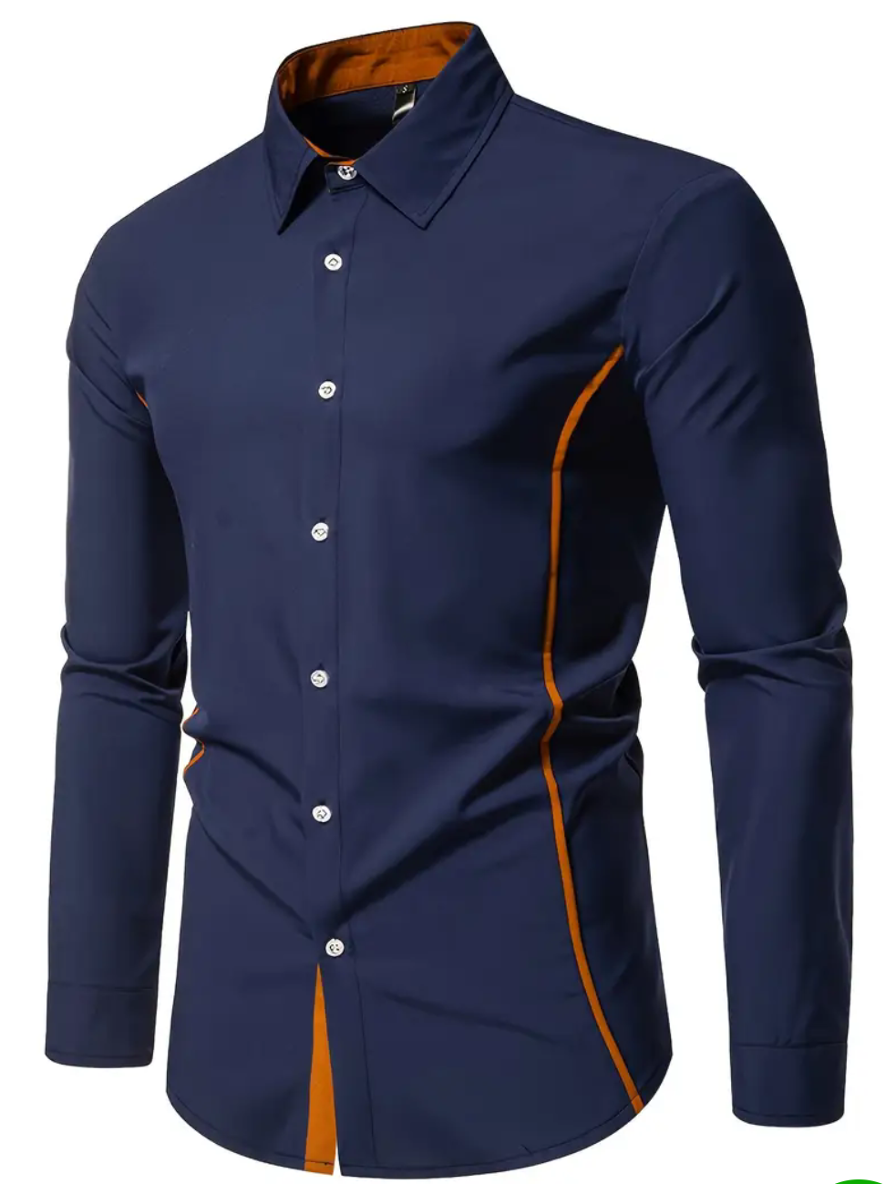 Men's casual long sleeve shirt