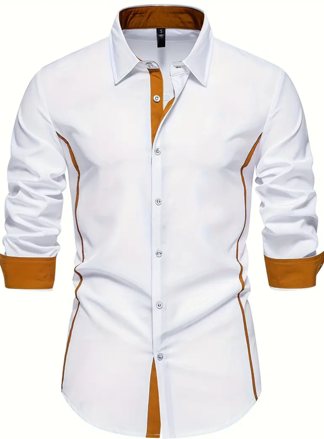 Men's casual long sleeve shirt