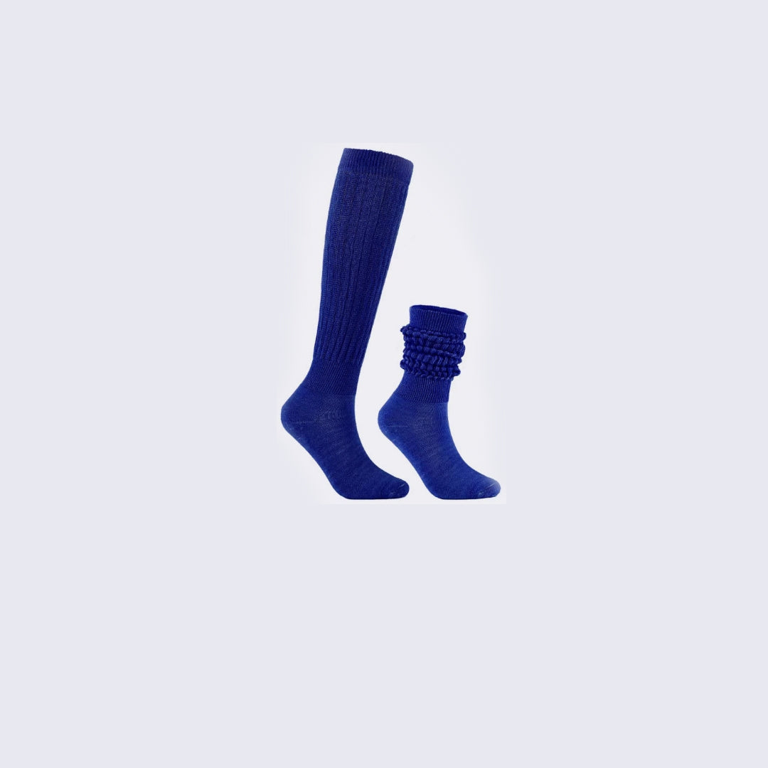 Long scrunchie socks