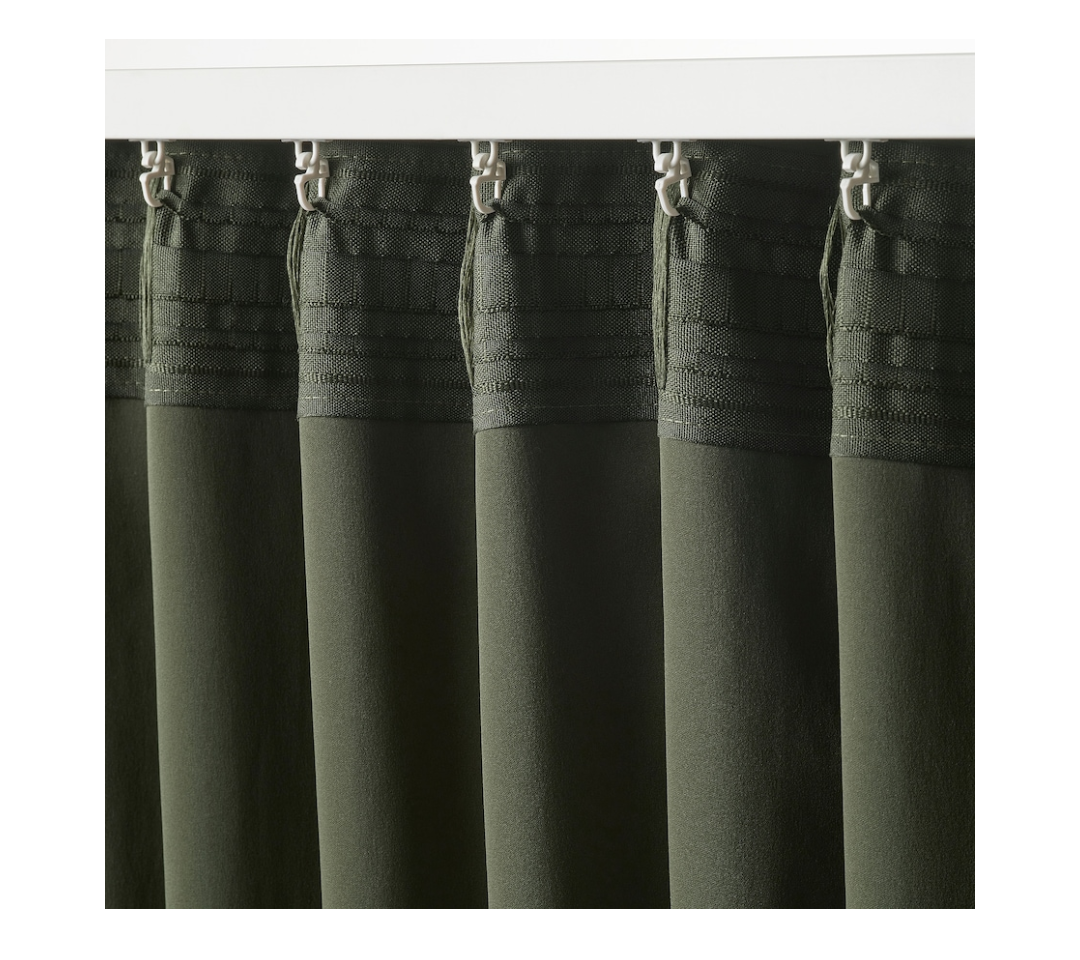 57 x 98" Black-out curtains