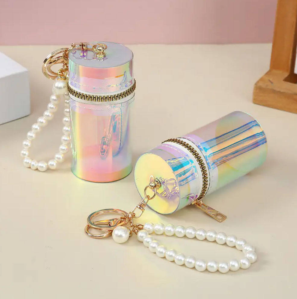 Cosmetic keychain bag