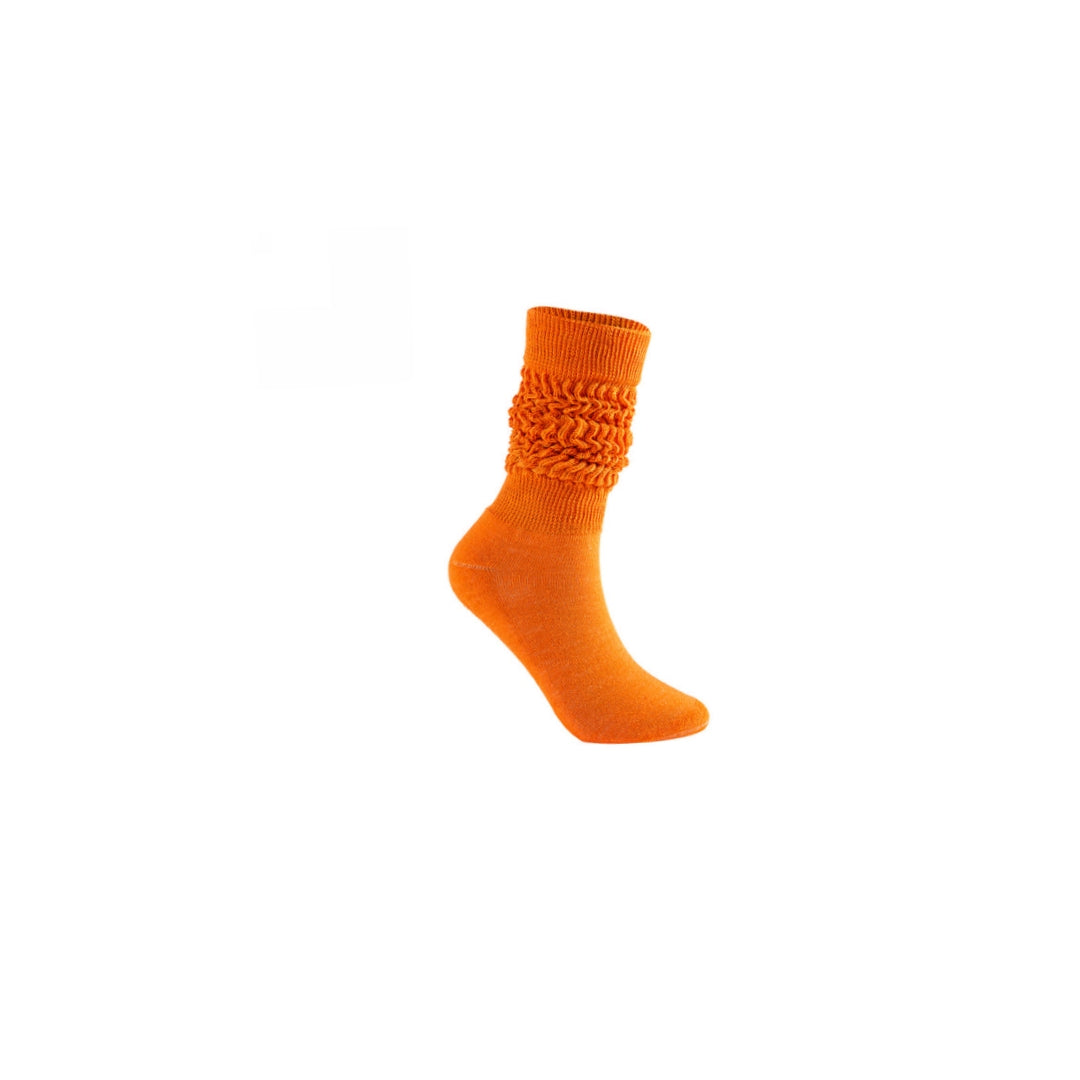 Long scrunchie socks
