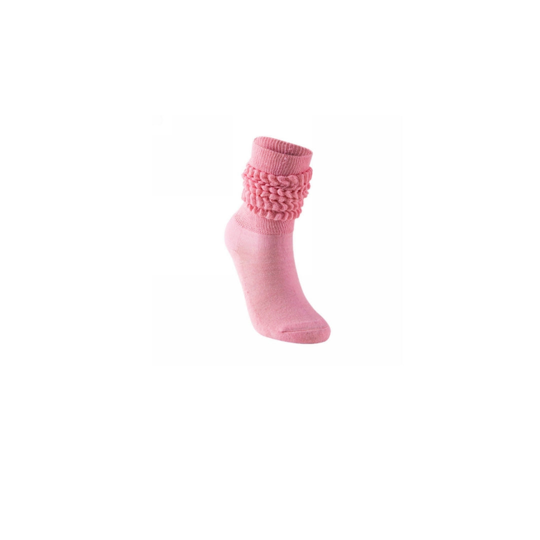 Long scrunchie socks