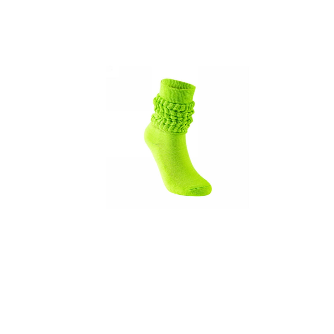 Long scrunchie socks