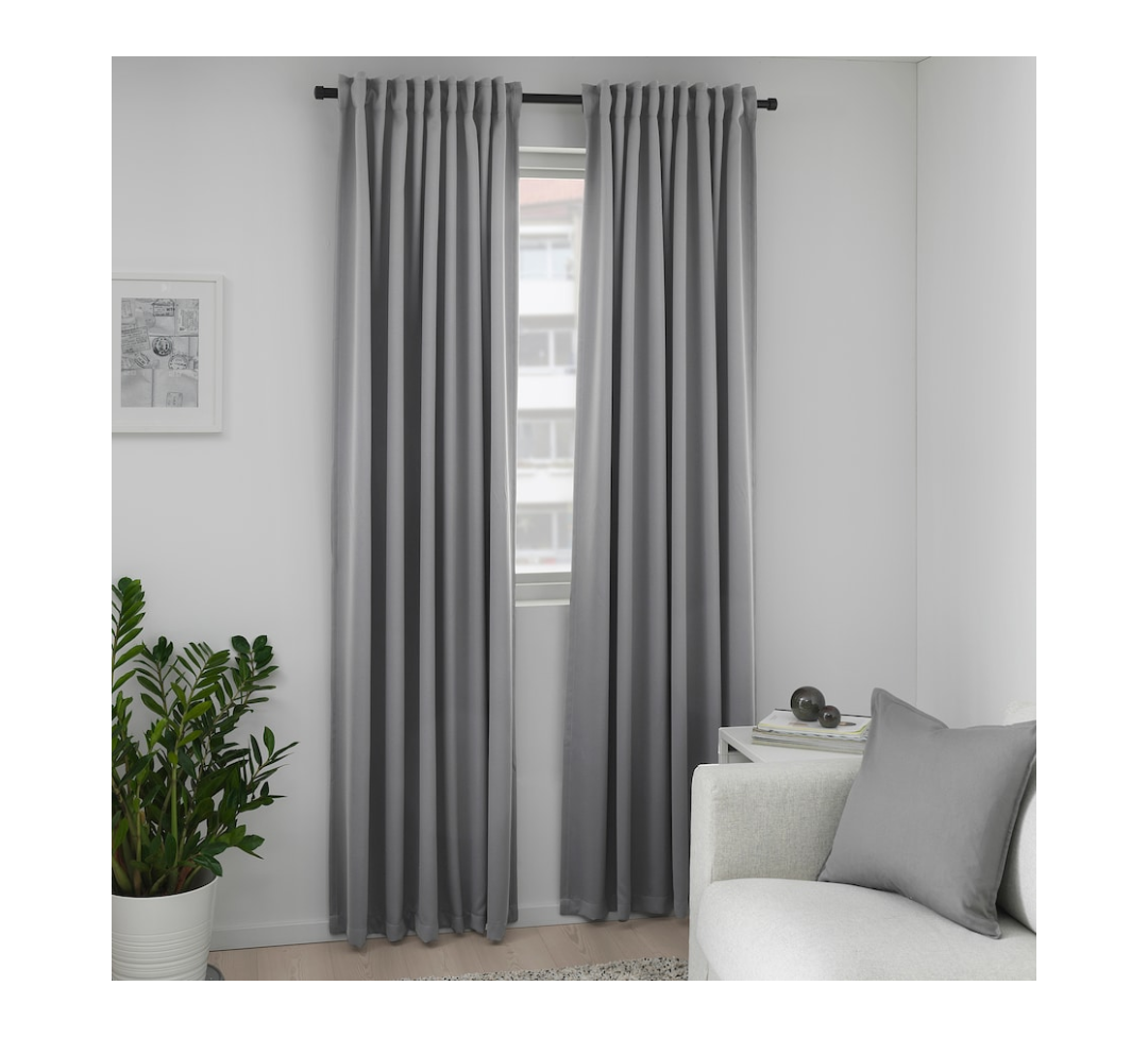 57 x 98" Black-out curtains