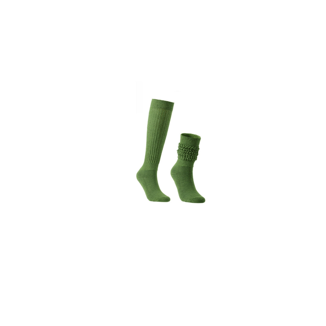 Long scrunchie socks