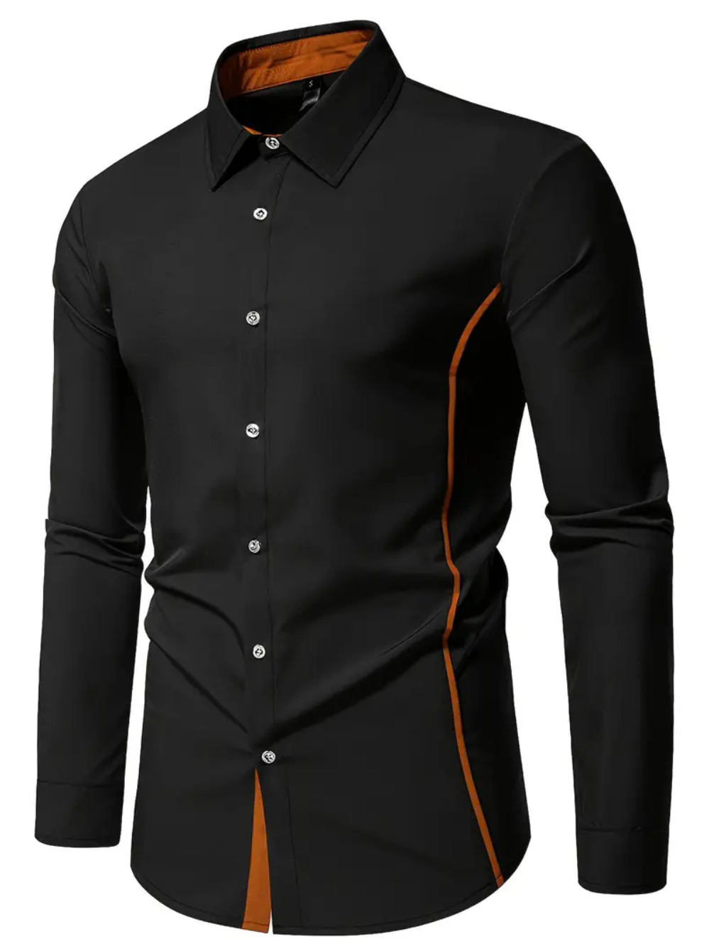 Men's casual long sleeve shirt