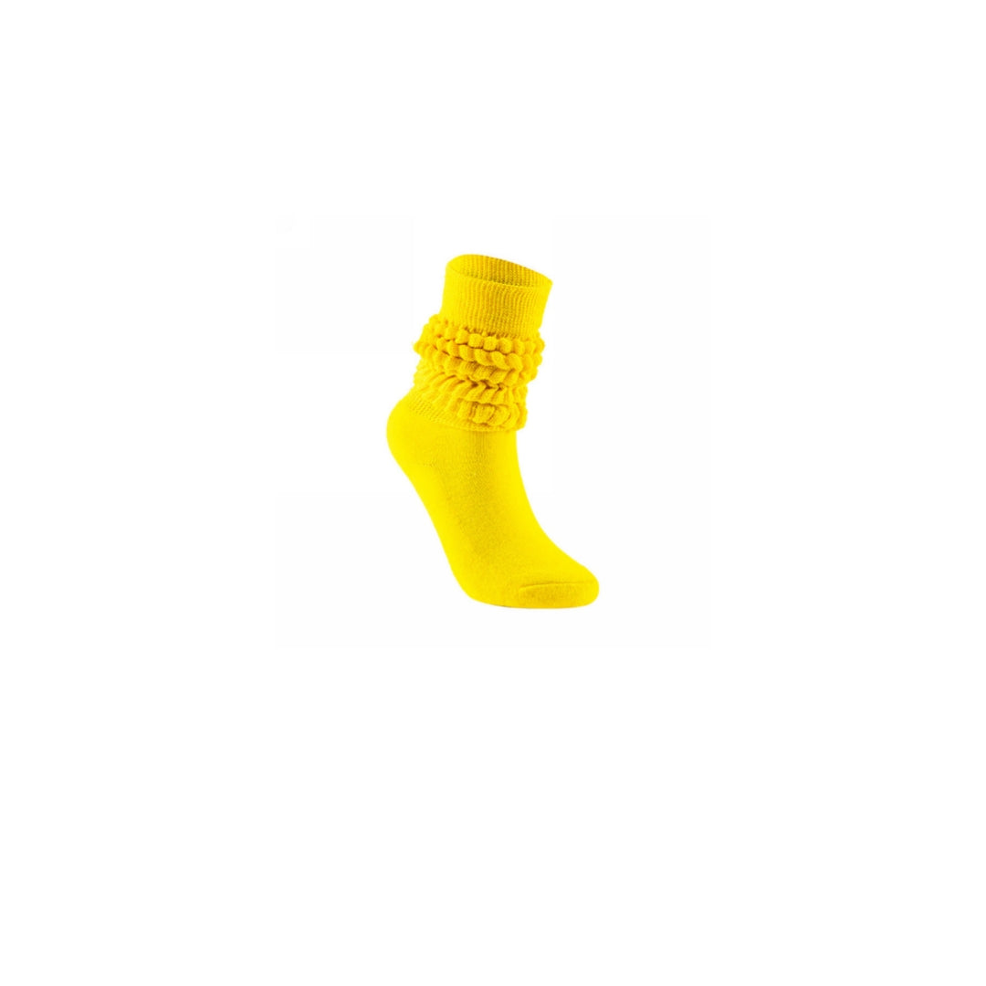 Long scrunchie socks
