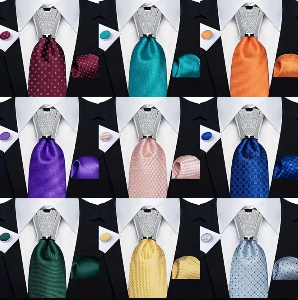 Men Tie & Clip