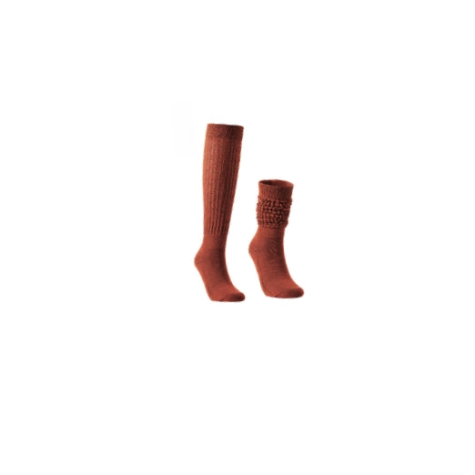 Long scrunchie socks