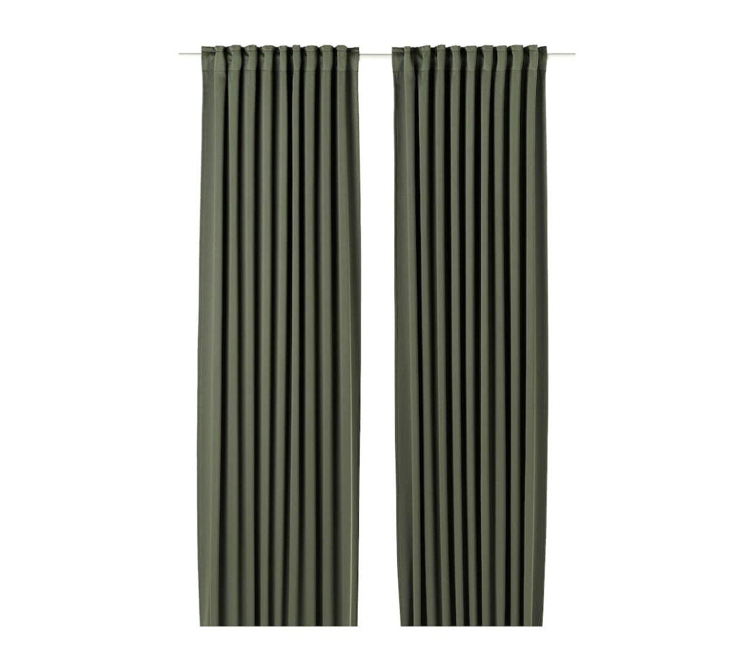 57 x 98" Black-out curtains