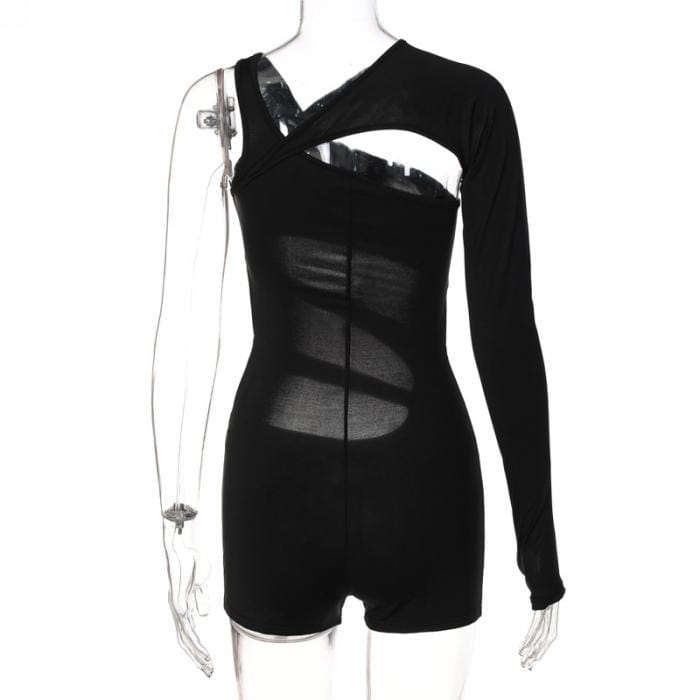 Sexy black body suit