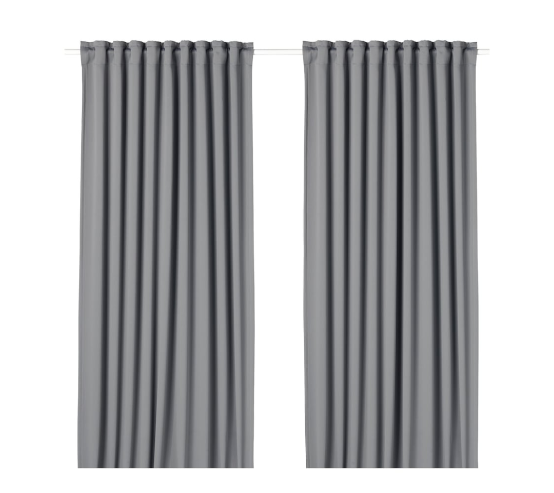 57 x 98" Black-out curtains
