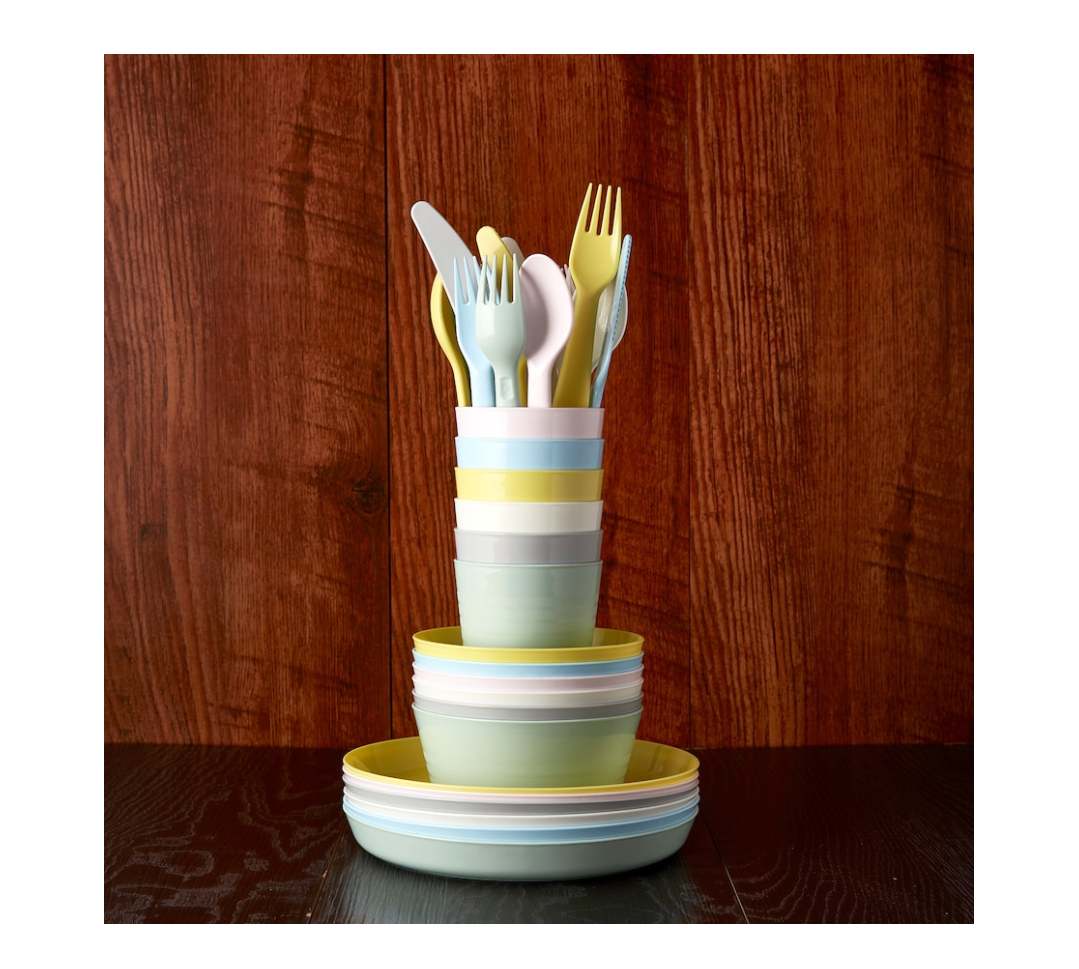 Kids utensil set - 36 pieces