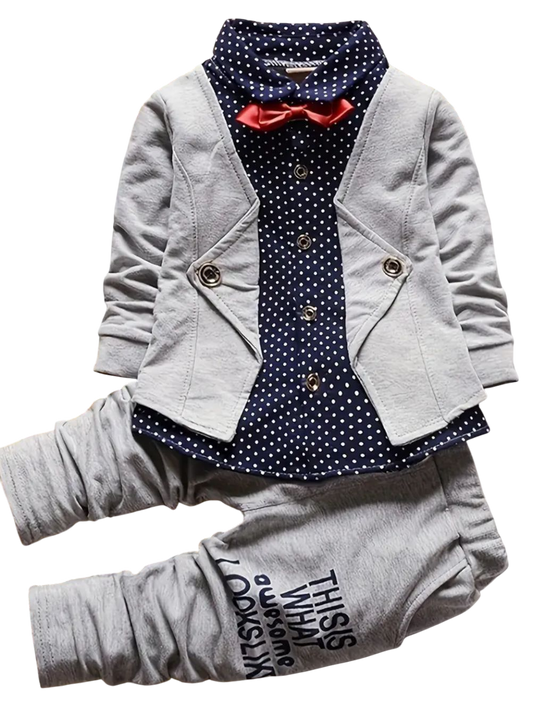 Awesome baby boy 4 piece set