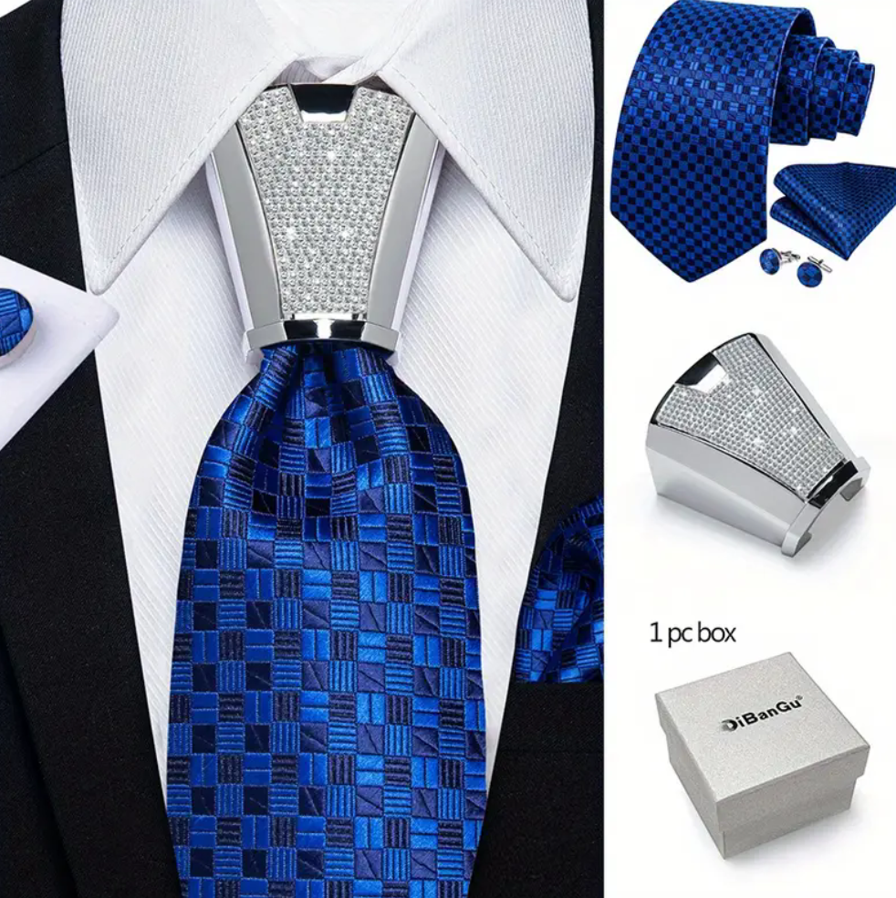 Men Tie & Clip