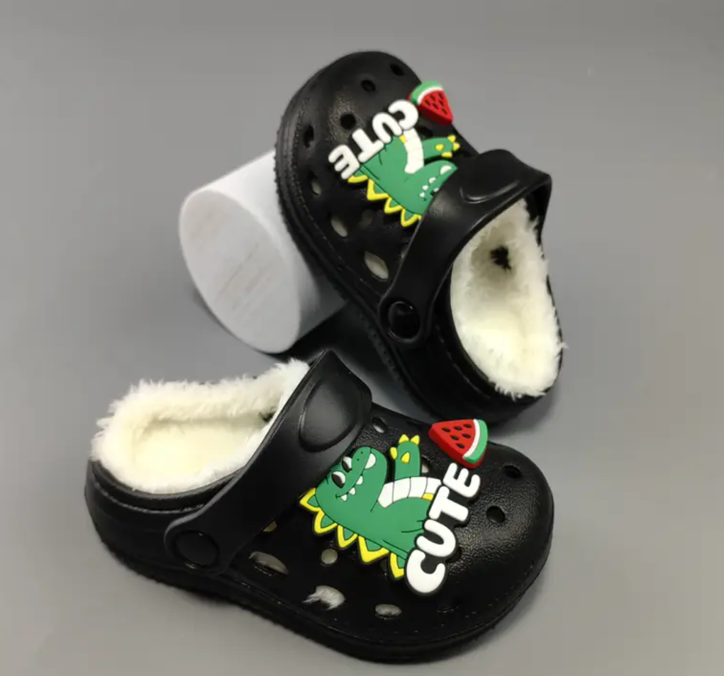 Kids cute dinosaur crocks