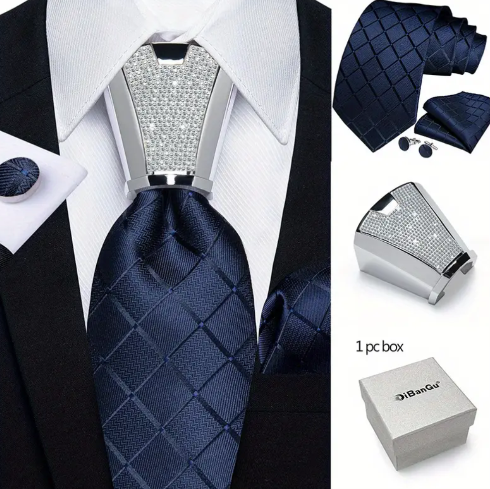Men Tie & Clip
