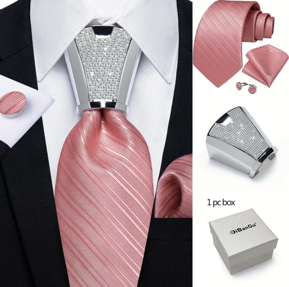 Men Tie & Clip