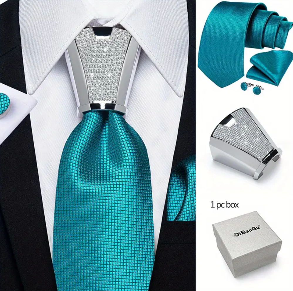 Men Tie & Clip