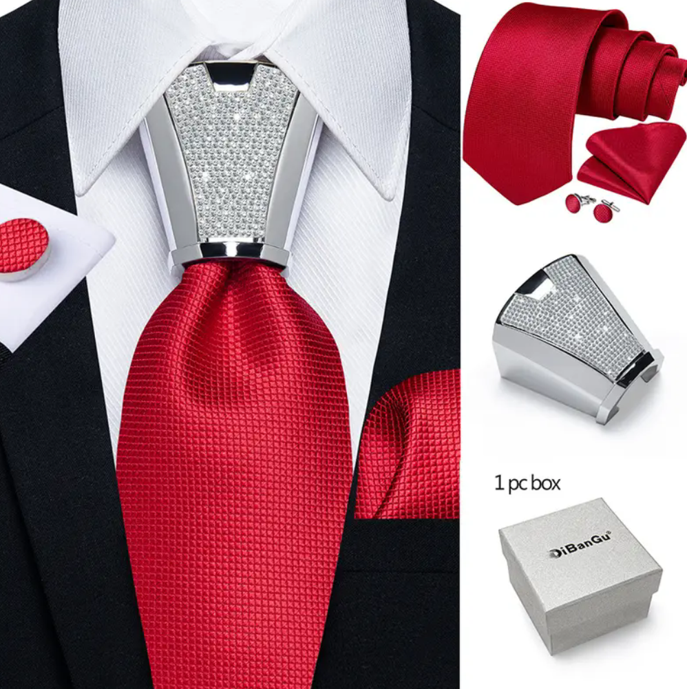 Men Tie & Clip