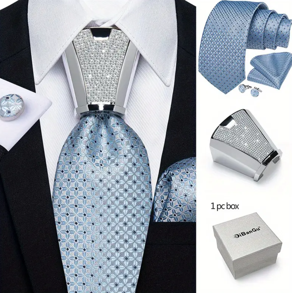 Men Tie & Clip