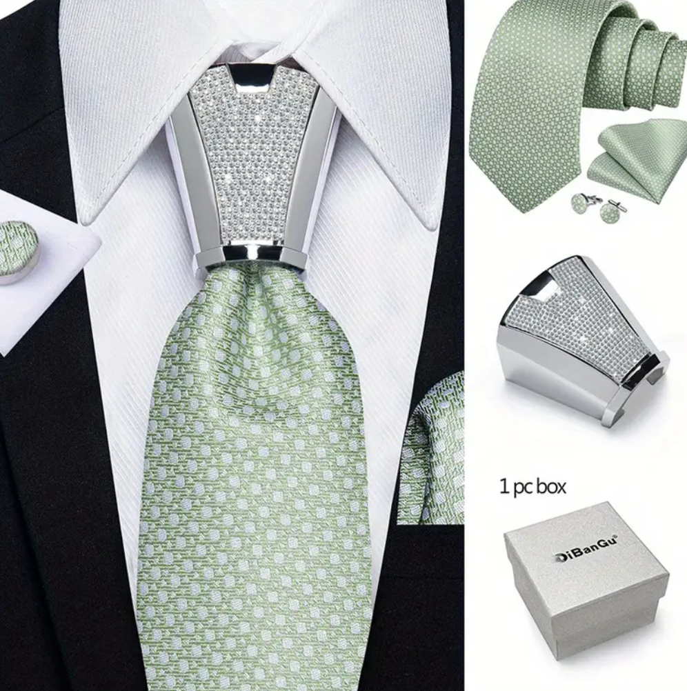 Men Tie & Clip