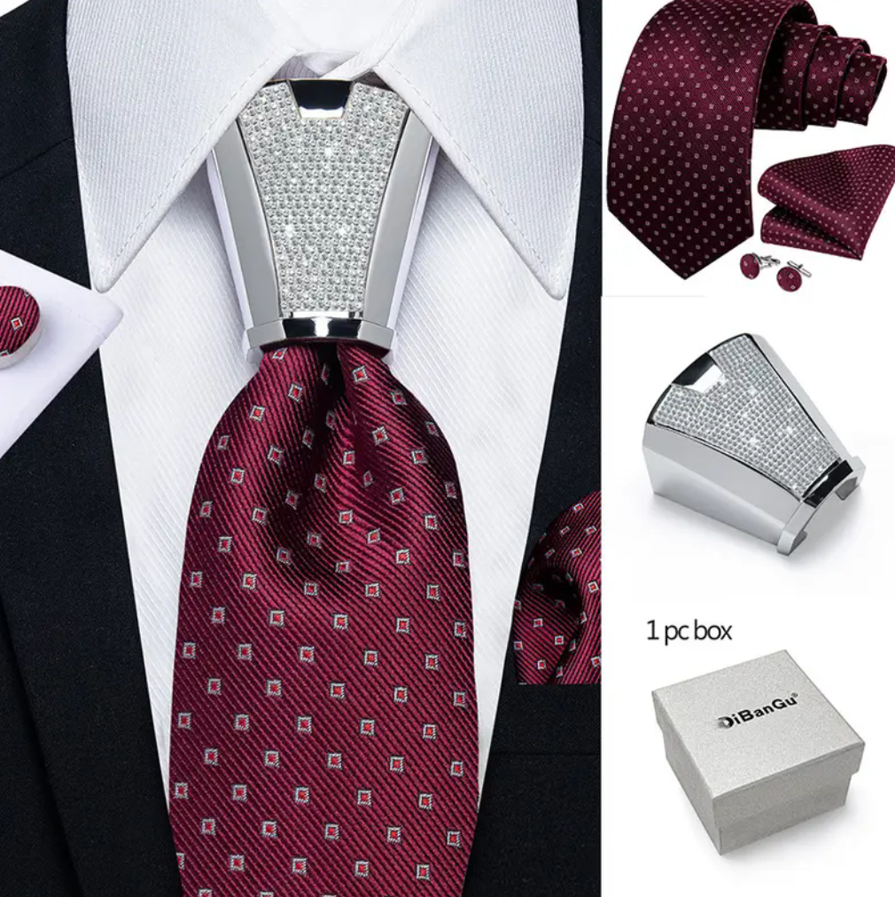 Men Tie & Clip
