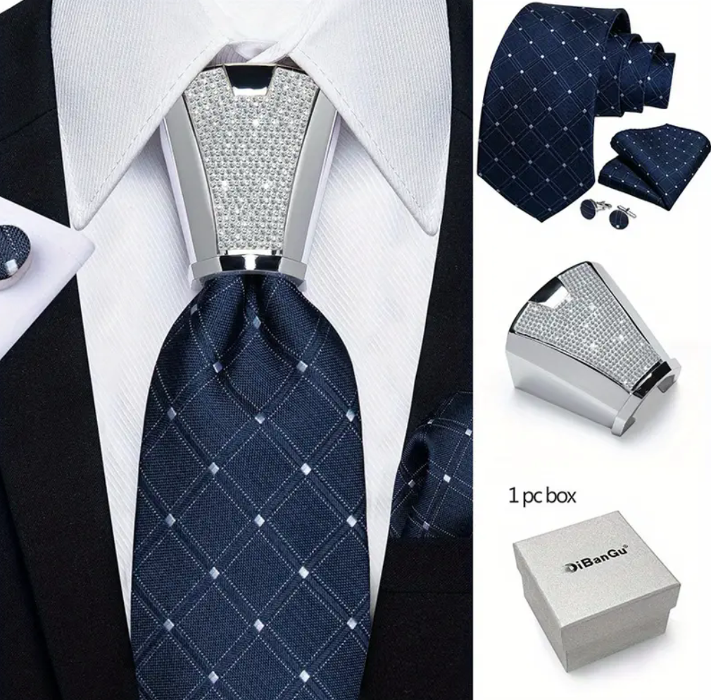 Men Tie & Clip