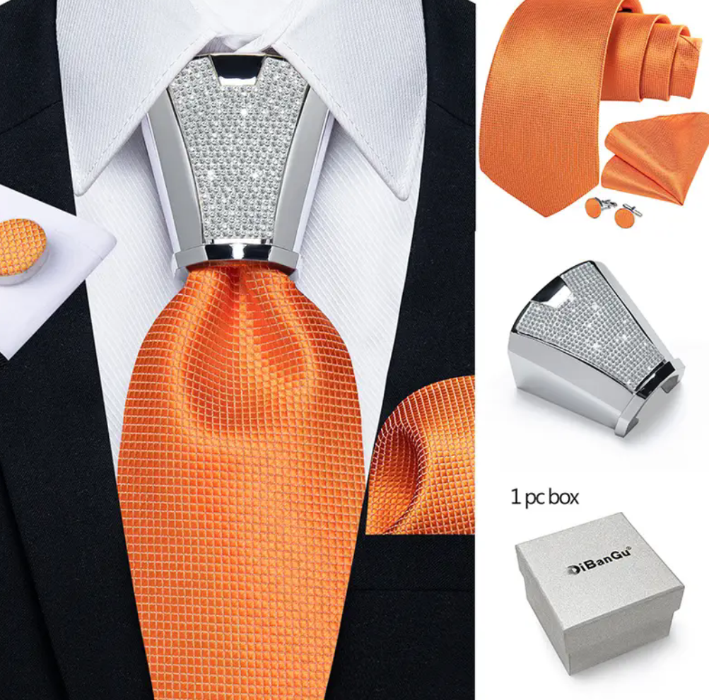 Men Tie & Clip