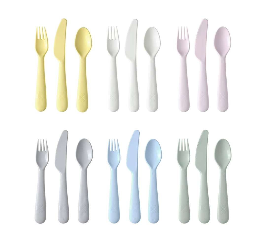 Kids utensil set - 36 pieces