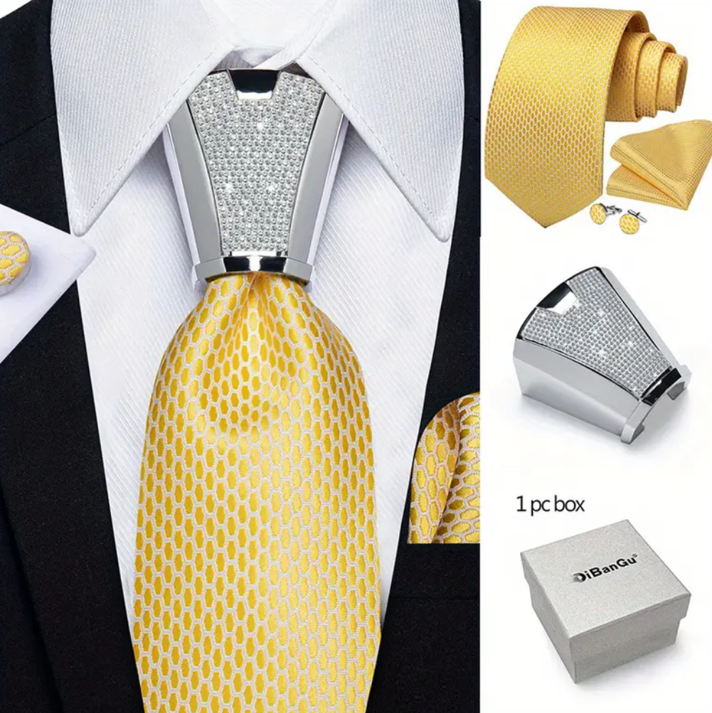 Men Tie & Clip