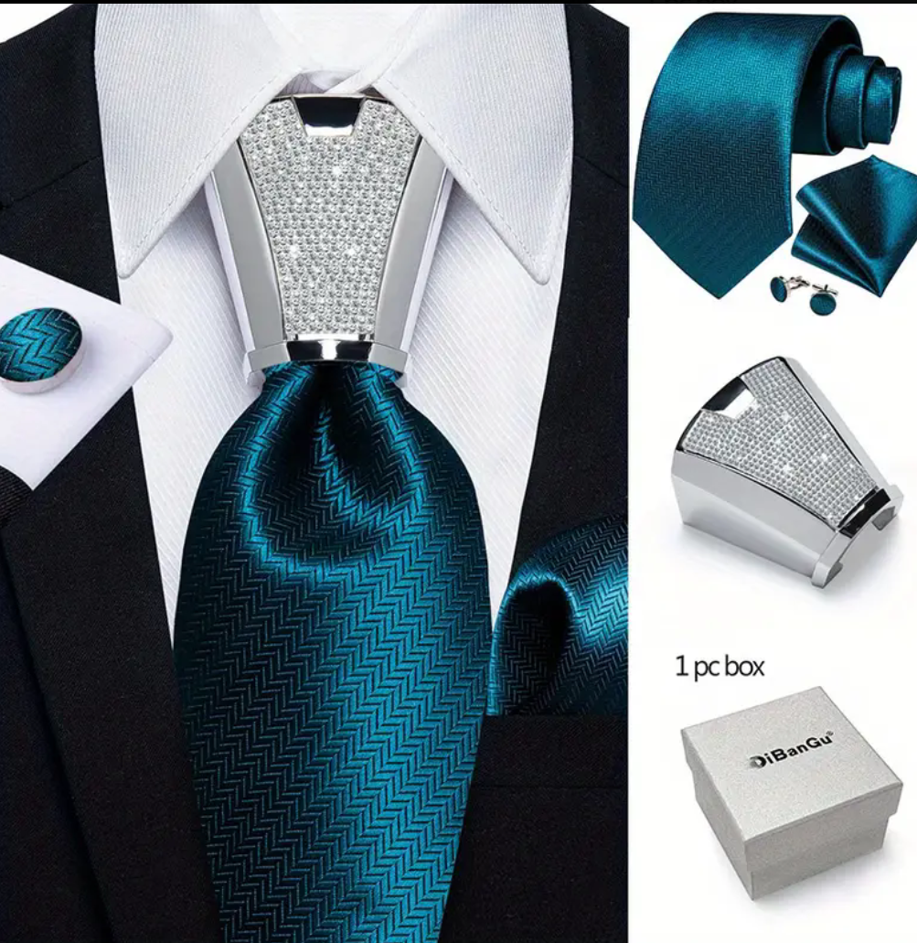 Men Tie & Clip