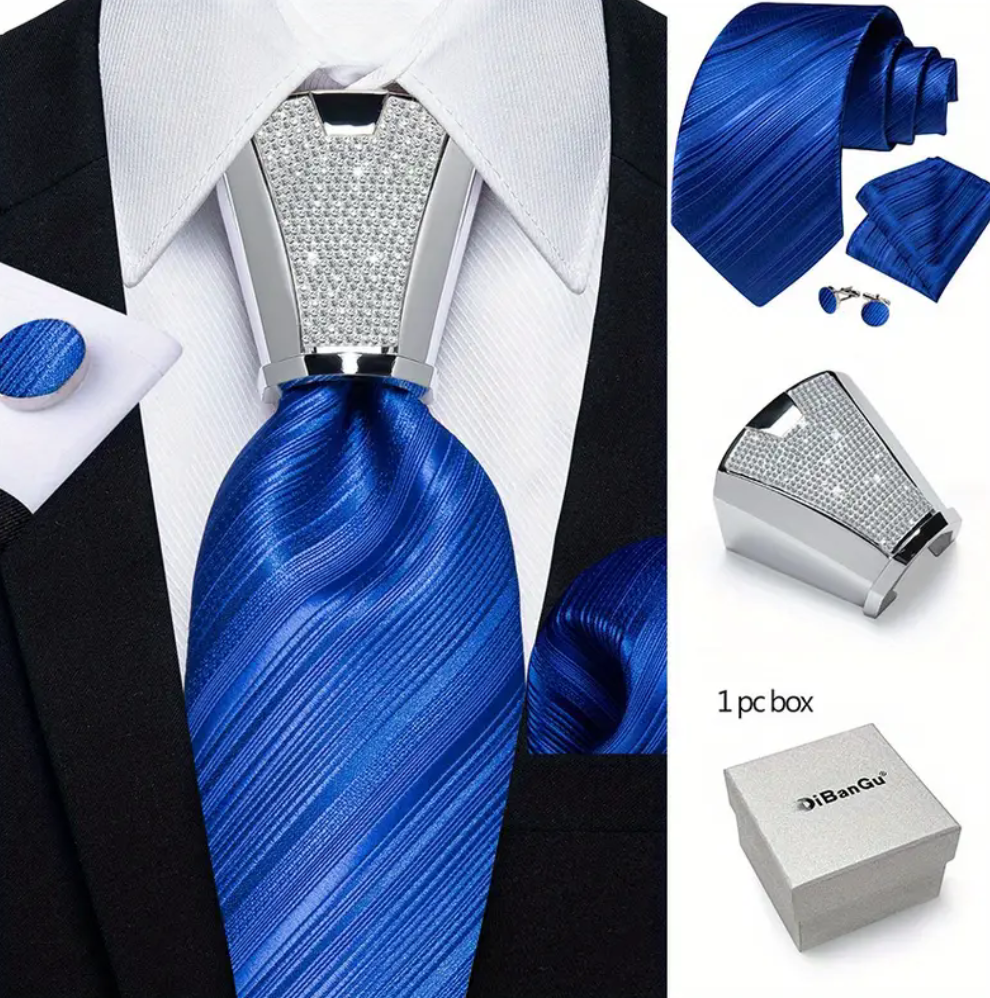 Men Tie & Clip