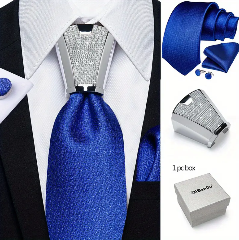 Men Tie & Clip