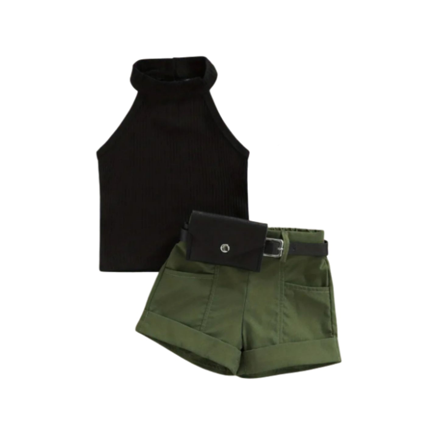 Girl three piece shorts srt