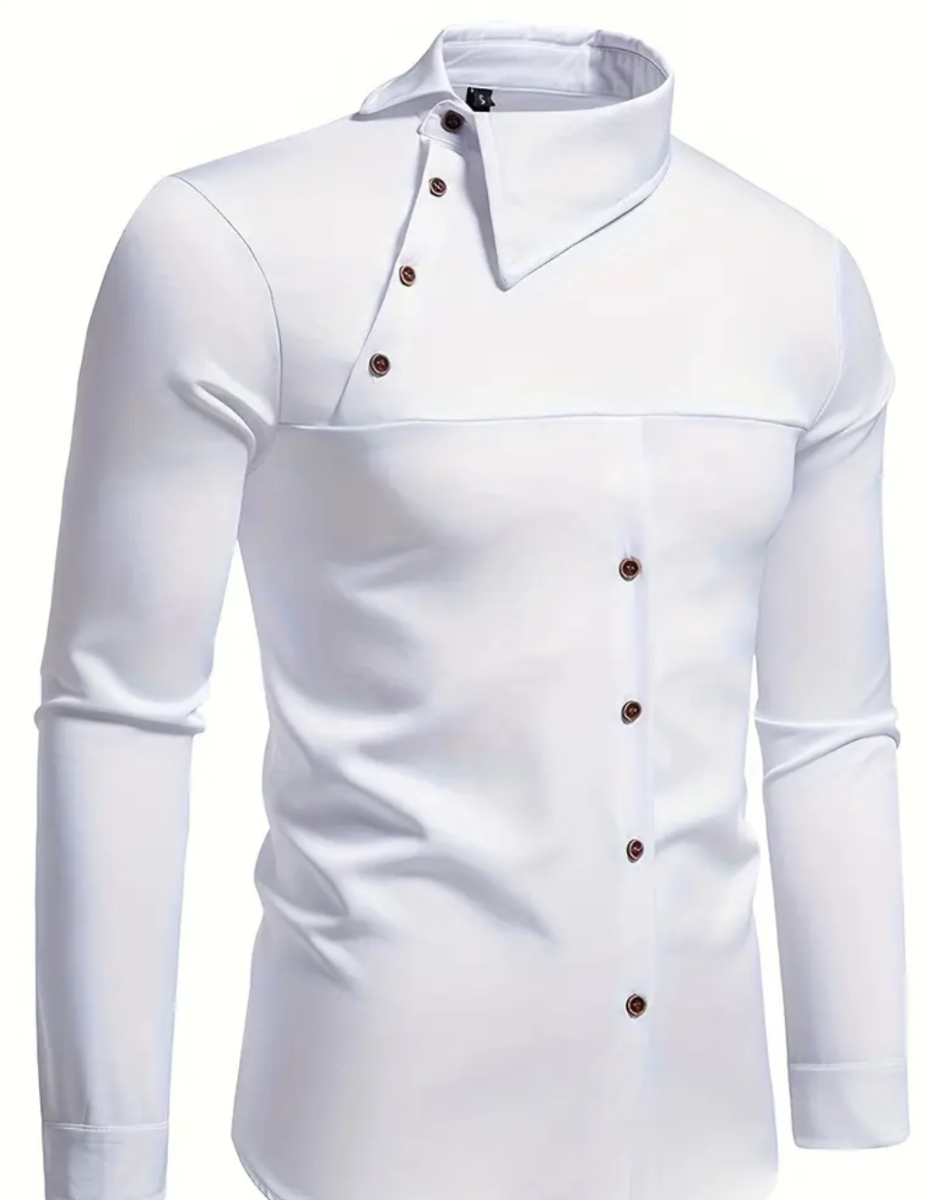 Men's long sleeve buttons down design
