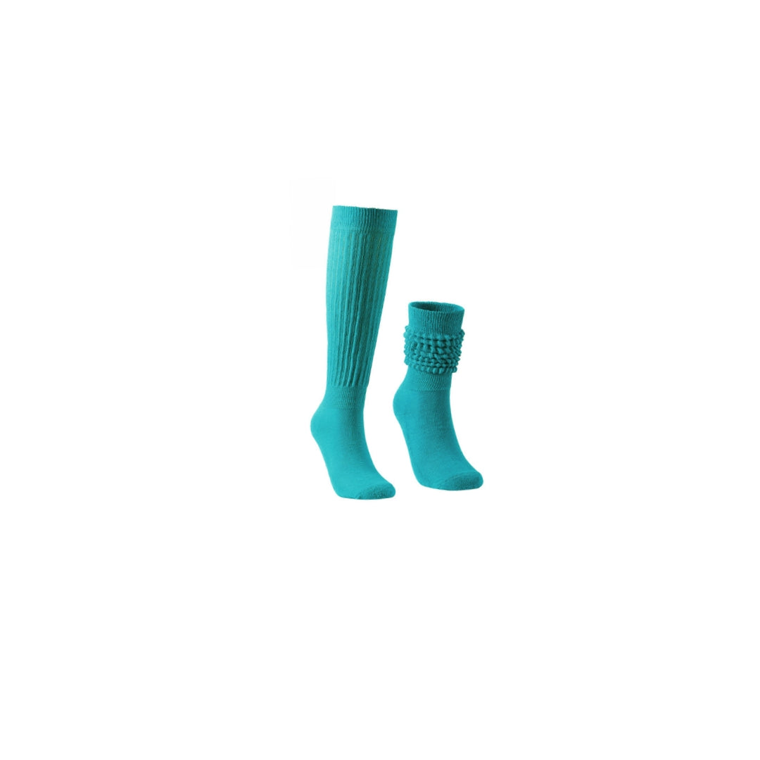 Long scrunchie socks