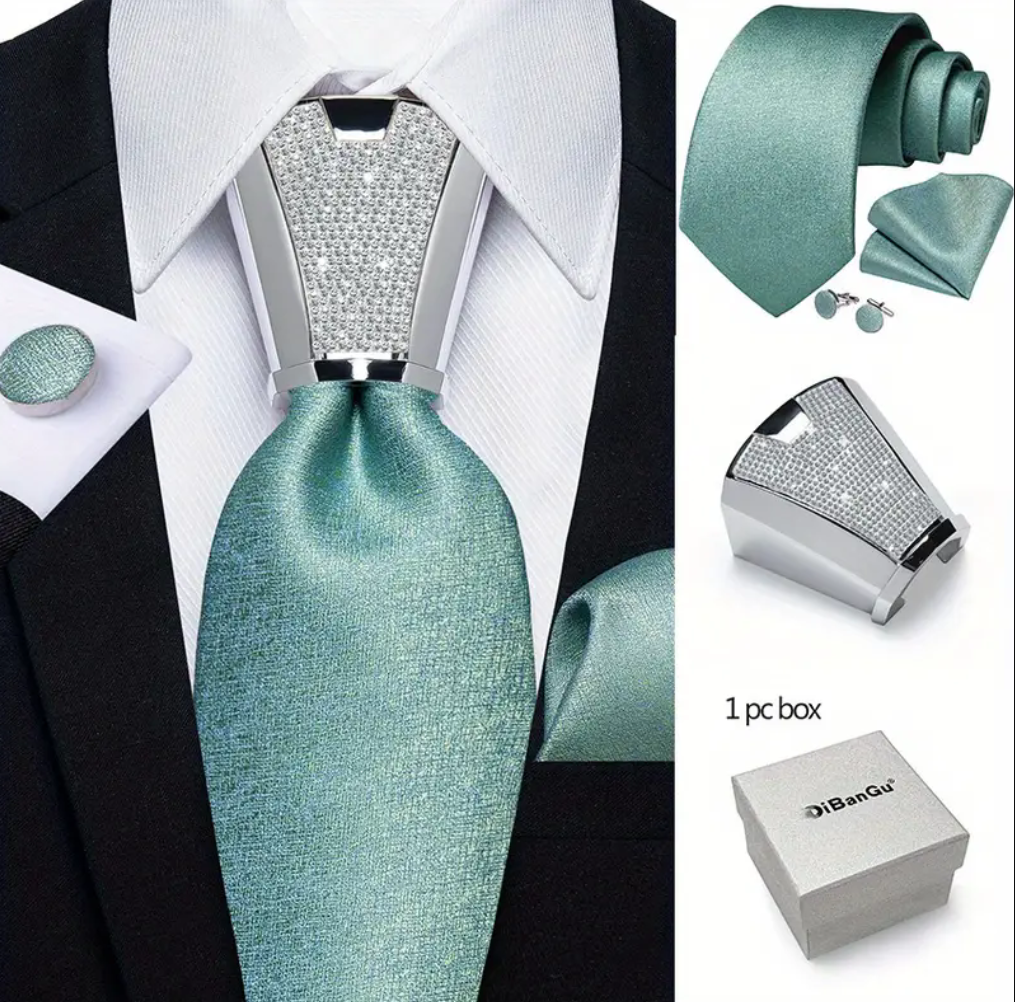 Men Tie & Clip