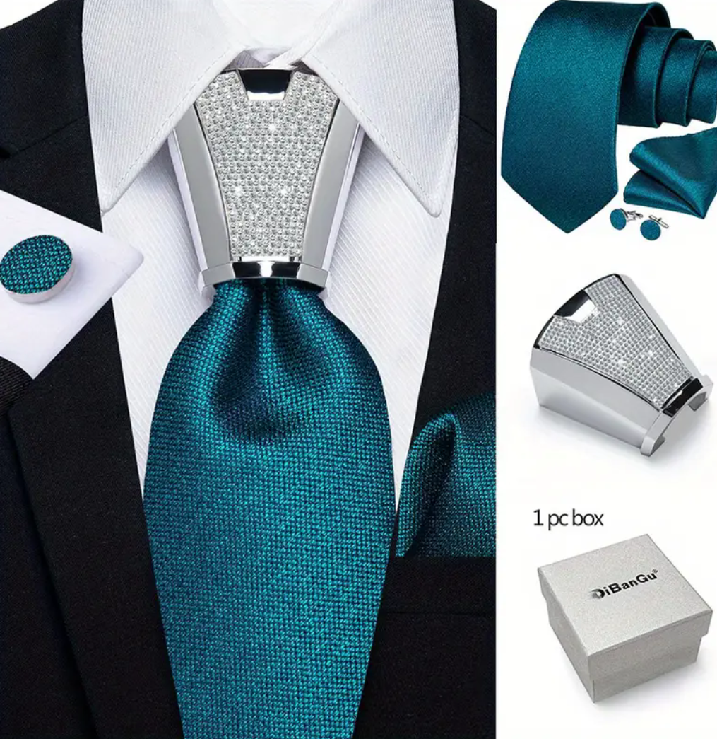 Men Tie & Clip