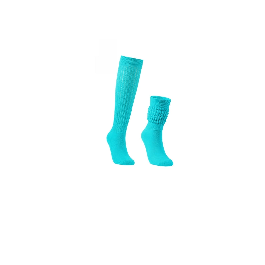 Long scrunchie socks