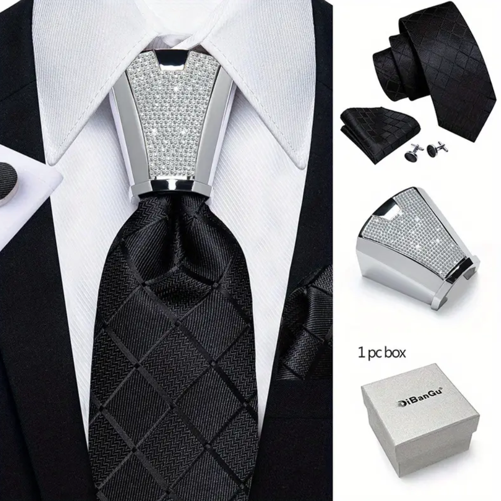 Men Tie & Clip
