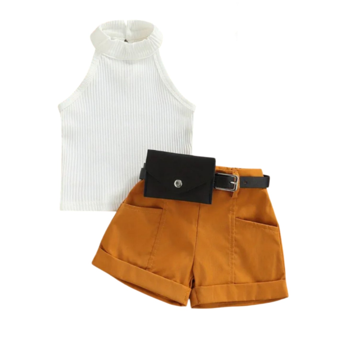Girl three piece shorts srt