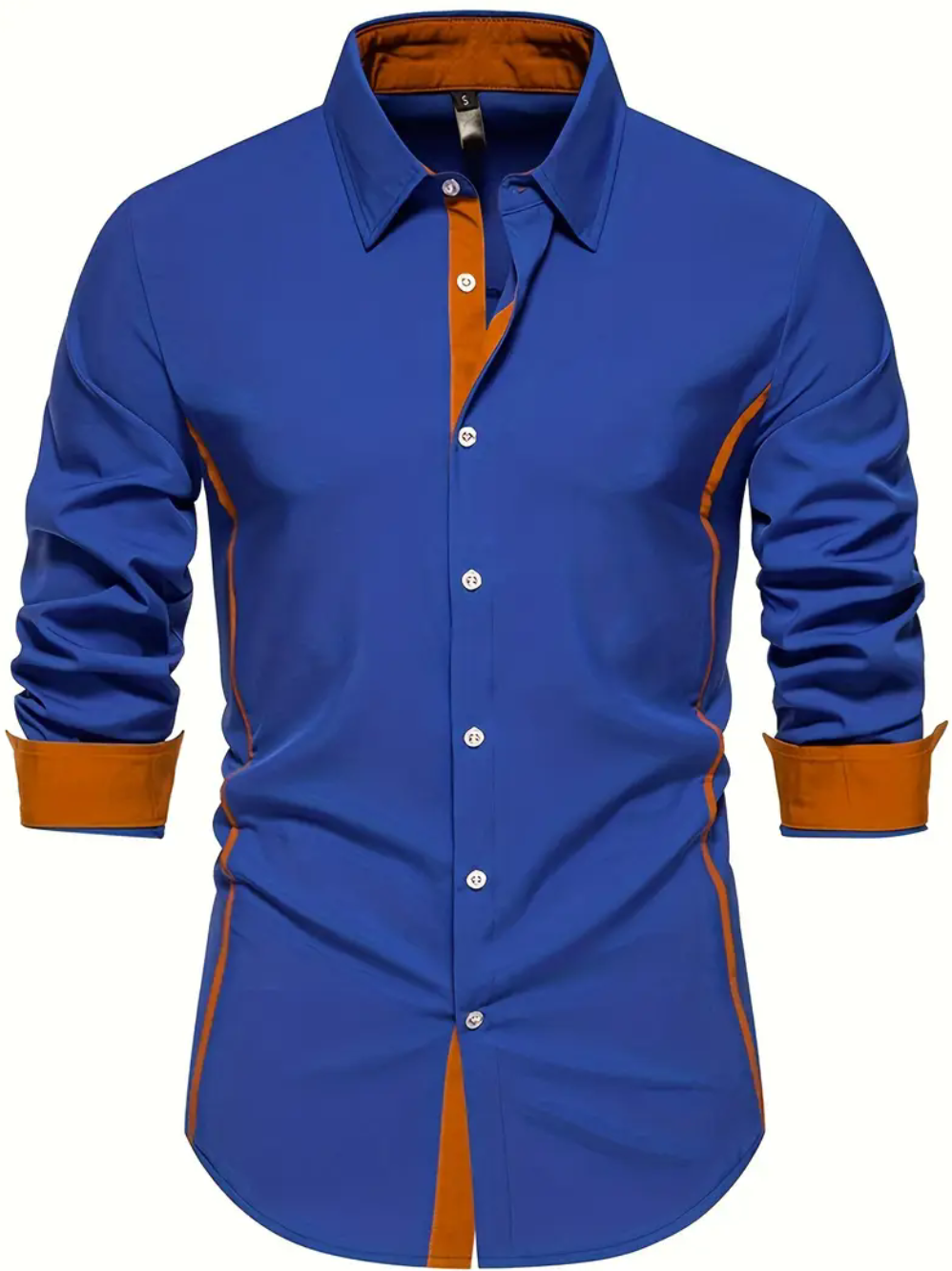 Men's casual long sleeve shirt